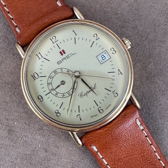 Breil Capitol watch, EBOSA Swiss caliber 700 Movement 24 & 12 Hour Dial - Picture 3 of 7